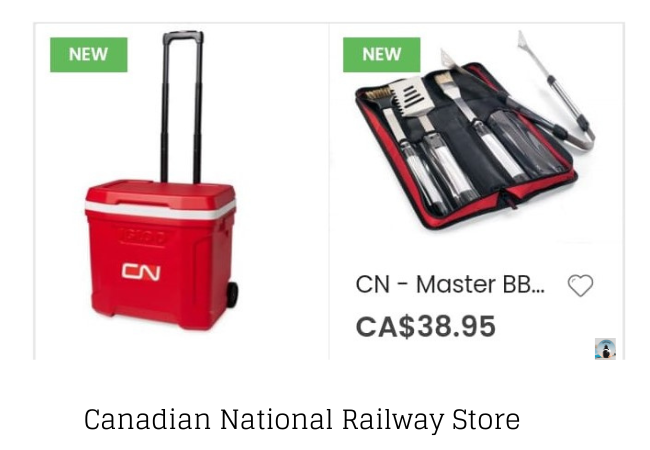 CN rail outdoor gear