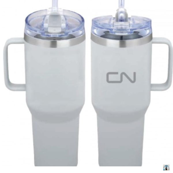 CN rail  drink ware