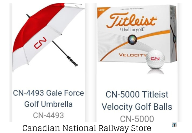 CN rail golf gear