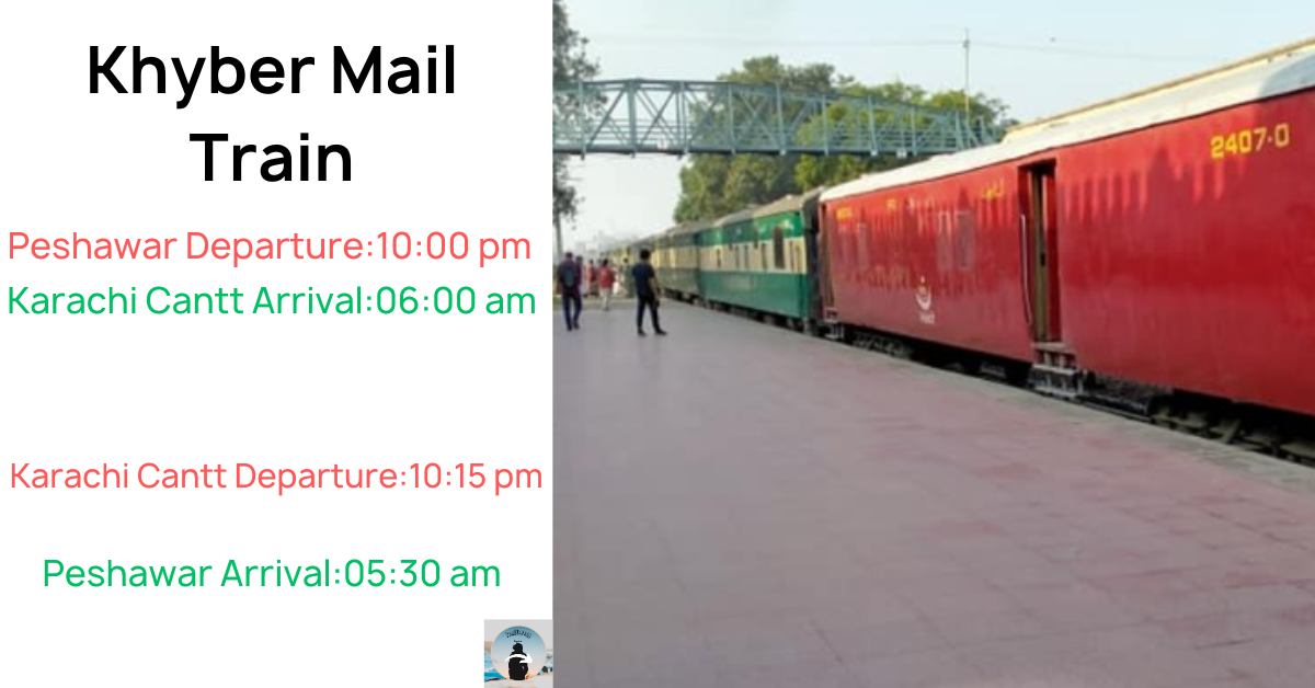 Khyber mail train timing