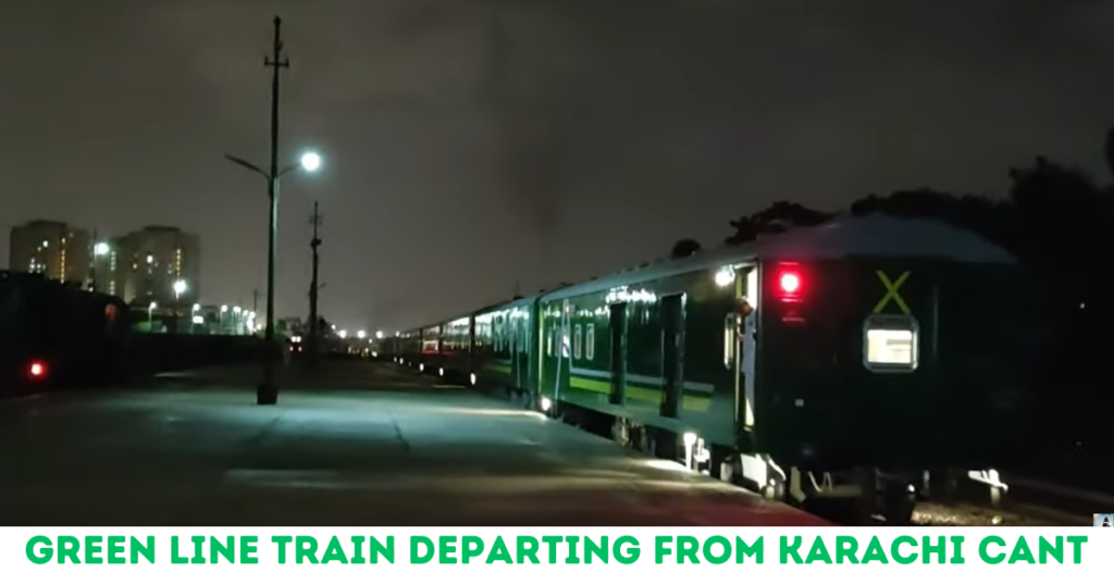 Green line Train timing