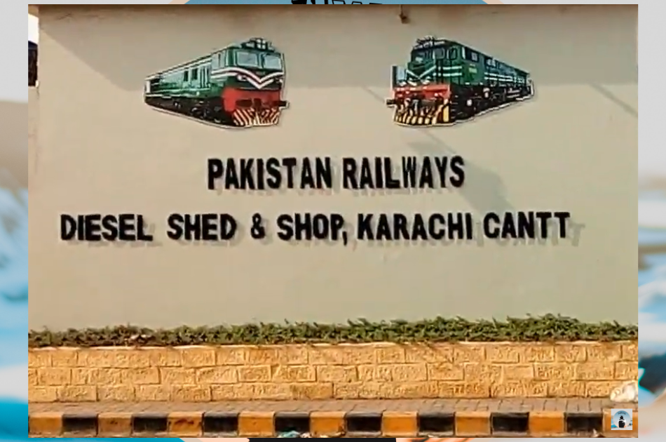 Loco shed Karachi near Pakistan Railway Karachi Cantt Station