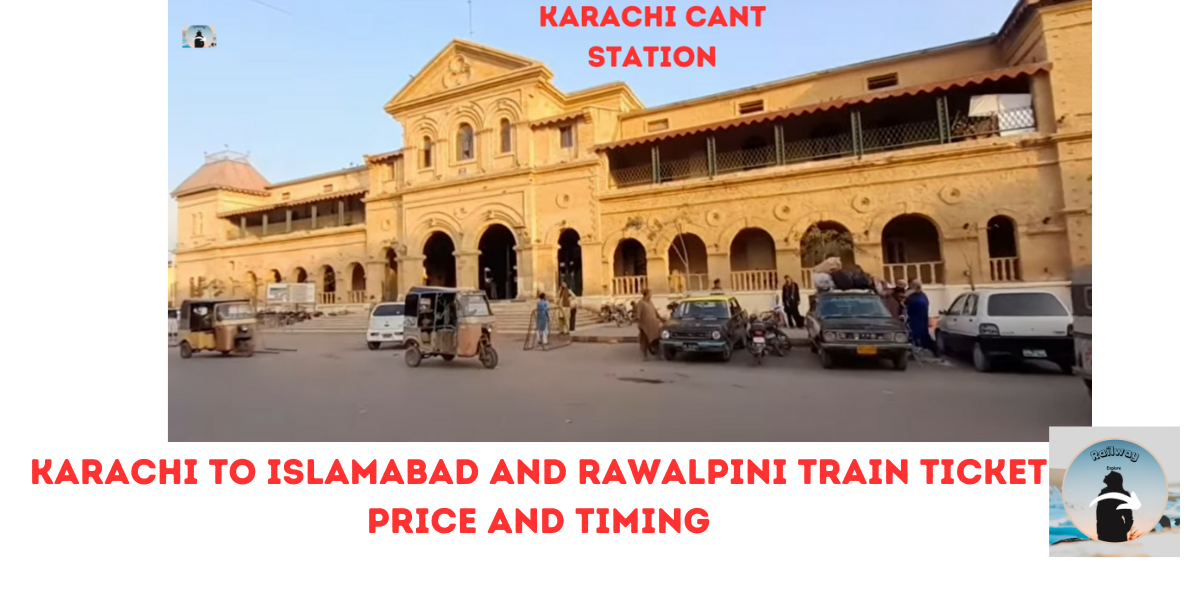 Karachi to Islamabad train ticket price