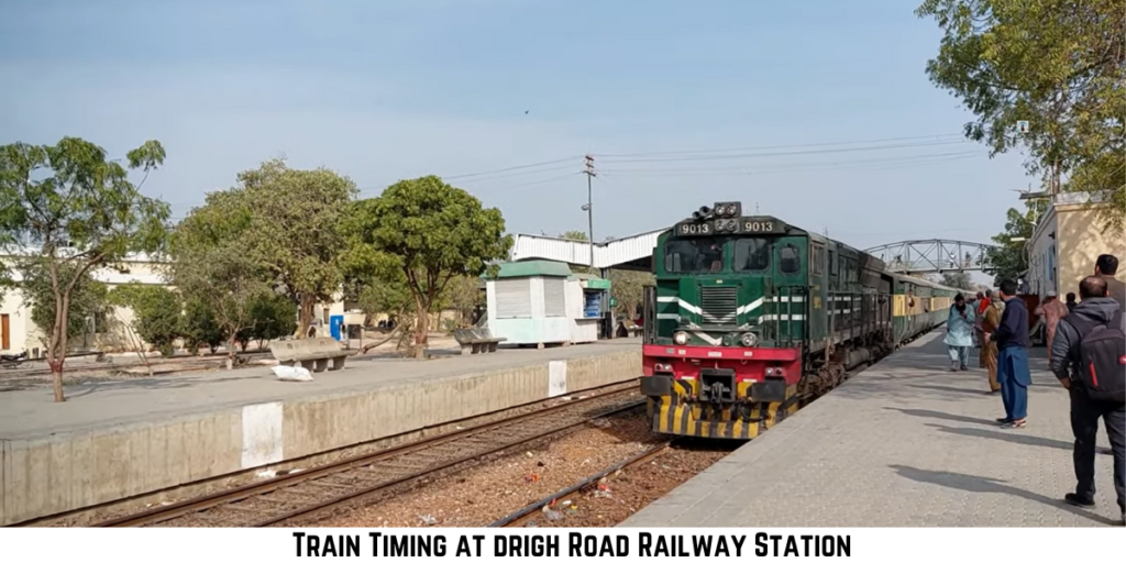 Train Timing at Drigh road railway Station