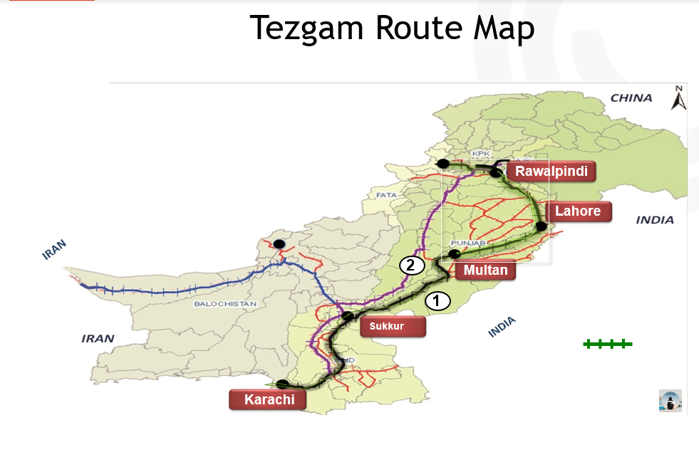 Tezgam train timing