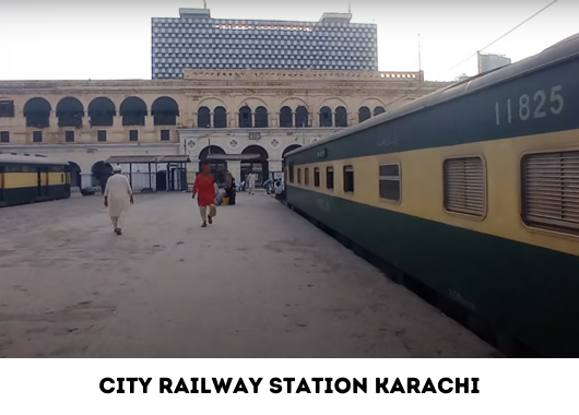 City railway station Karachi