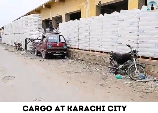 Cargo Place at city station Karachi