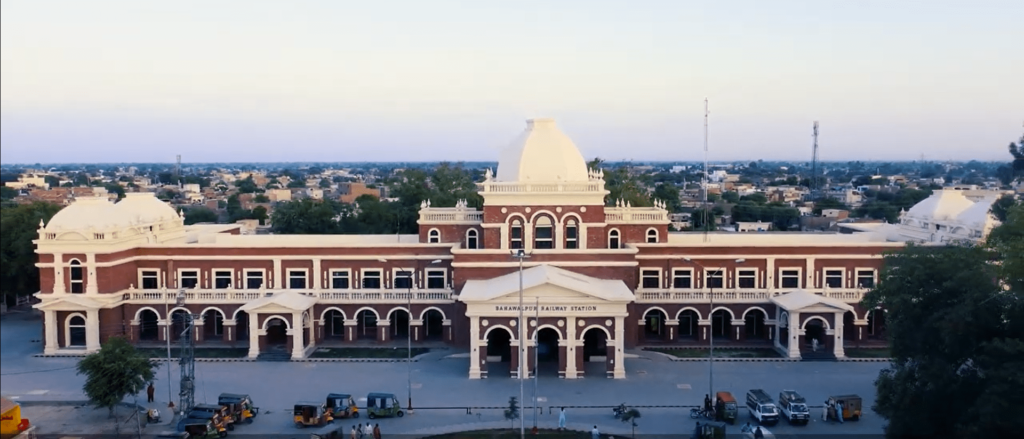 Parking area at Bahawalpur Railway station