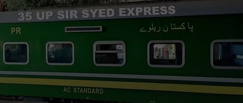 Sir Syed Express train timing